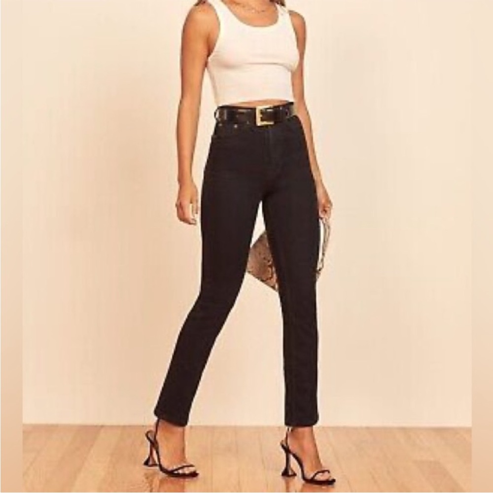 Reformation Black Skinny Jeans for Women